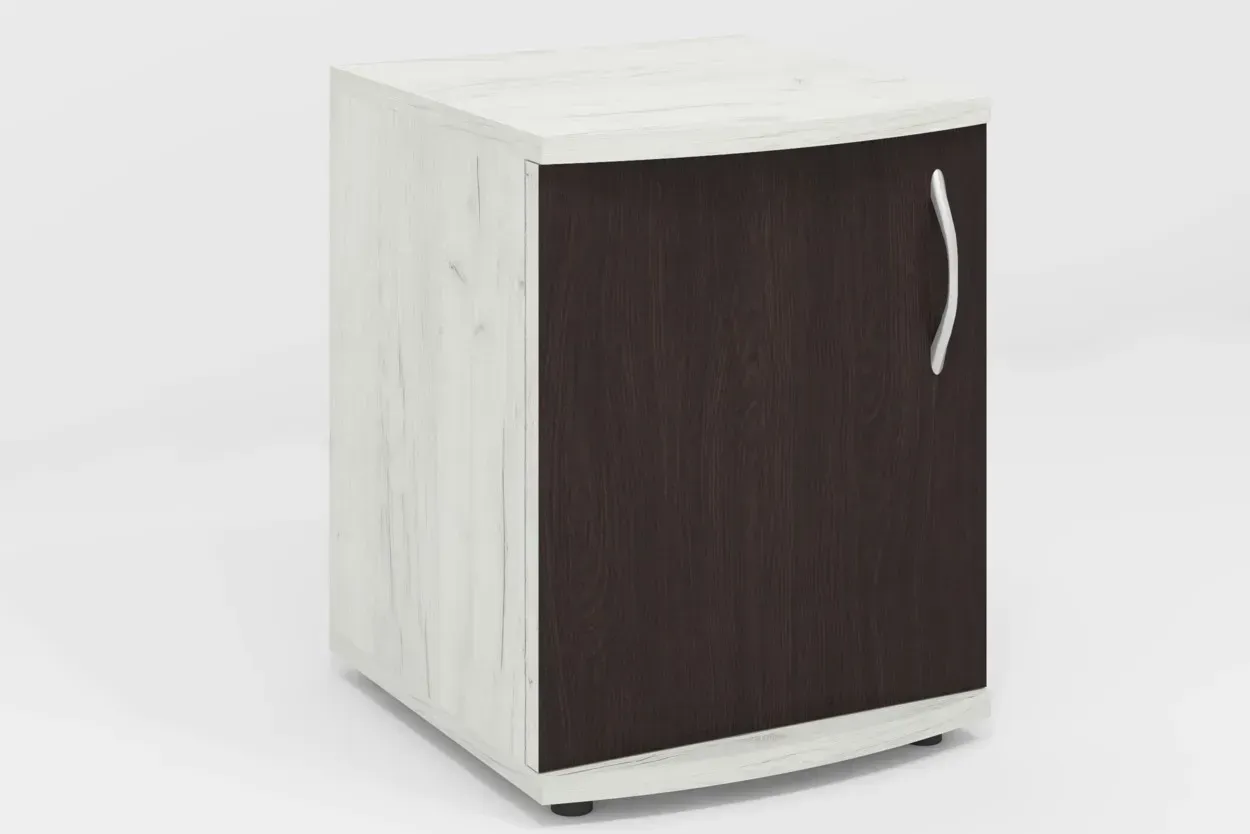 Тумба прикроватная Kontinent V-3 35х35х45 см Дуб Крафт Белый/Венге Магия (50788598)