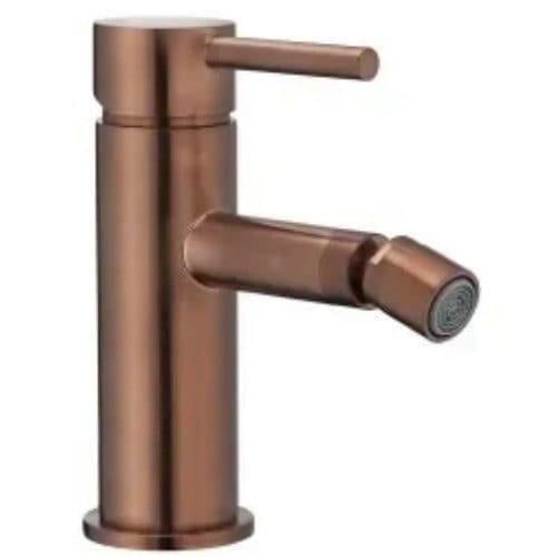 Смеситель для биде KFA Armatura Moza однорычажный и донный клапан Click-Clack Бронза брошенная Смеситель для биде KFA Armatura Moza однорычажный и донный клапан Click-Clack Бронза брошенная