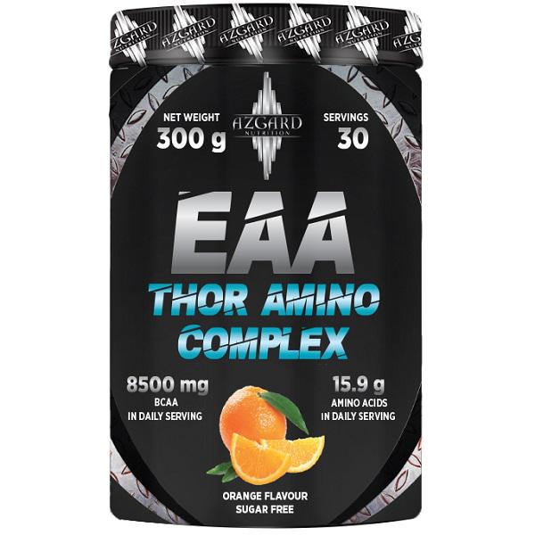 Аминокомплекс для спорта Azgard Nutrition EAA Thor Amino Complex Orange 300 g 30 servings