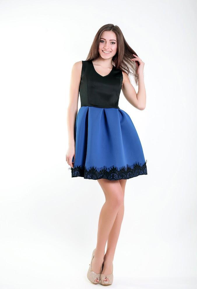 Платье Podium Sharon 21096-BLUE S Синий