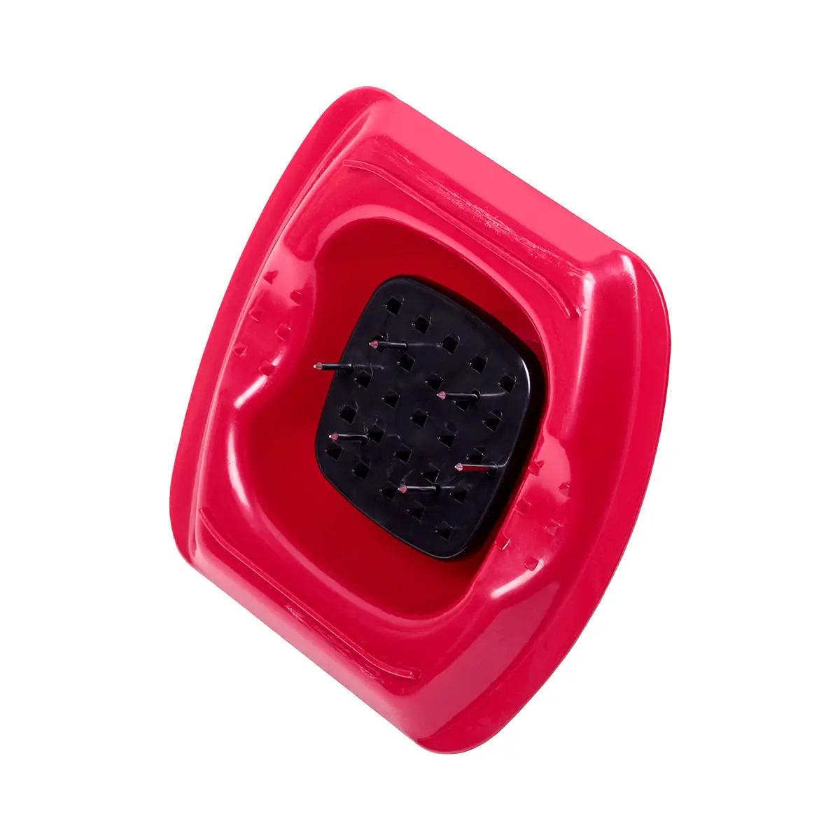 Шинковка металлическая Kamille KM-10084 из нержавеющей стали 38х17х13 см Красный (150-84-10084) - фото 6 Шинковка металлическая Kamille KM-10084 из нержавеющей стали 38х17х13 см Красный (150-84-10084) - фото 6