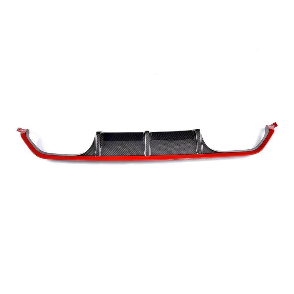 Диффузор заднего бампера DDCarbon V9 для F82/F83 для BMW 4 серия F-32 2012-2020 гг. натуральный карбон (137027)