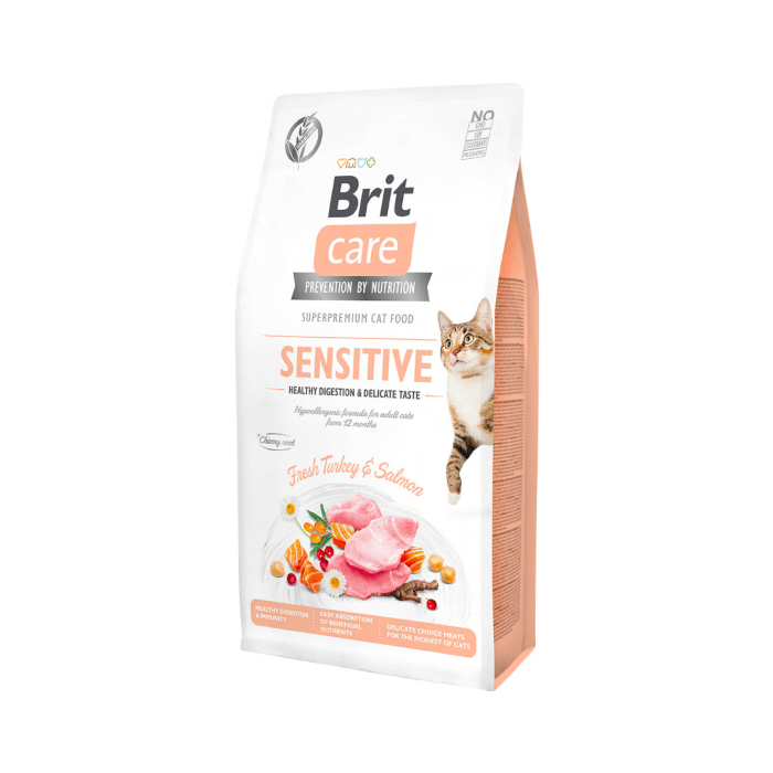 Корм сухой BRIT Care Cat Grain-Free Sensitive 7 кг (26205988)