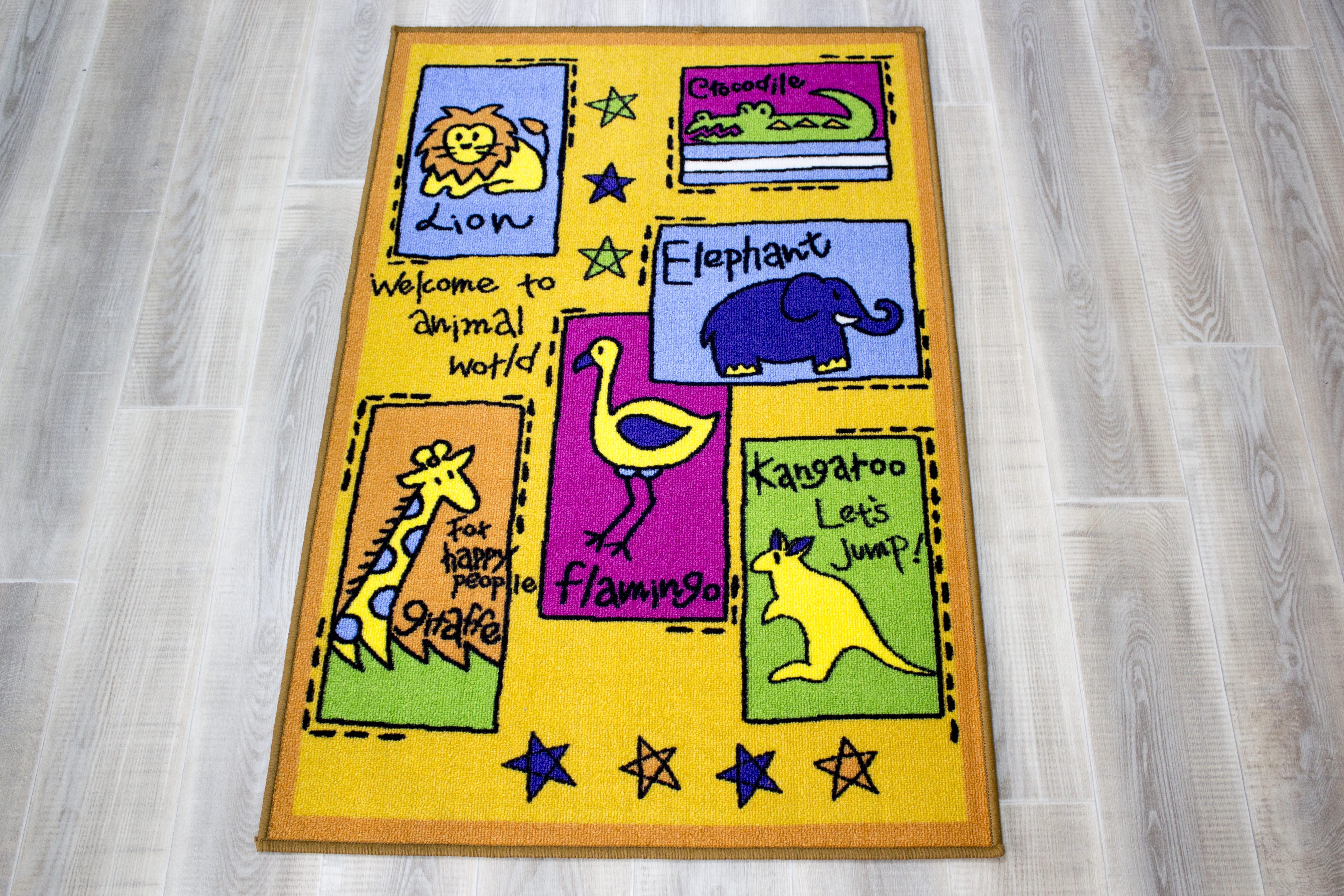 Коврик детский Африка 50x80 см - фото 6 Коврик детский Африка 50x80 см - фото 6