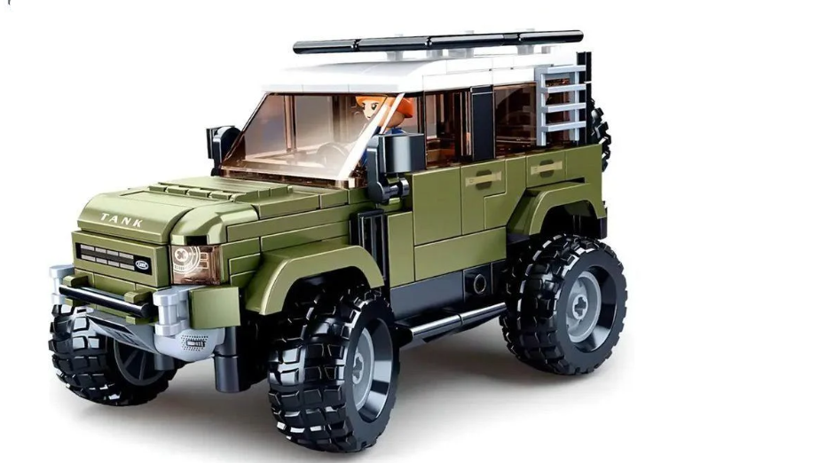 Конструктор Sluban Джип, 15,9см 317 дет. (M38-B1015)