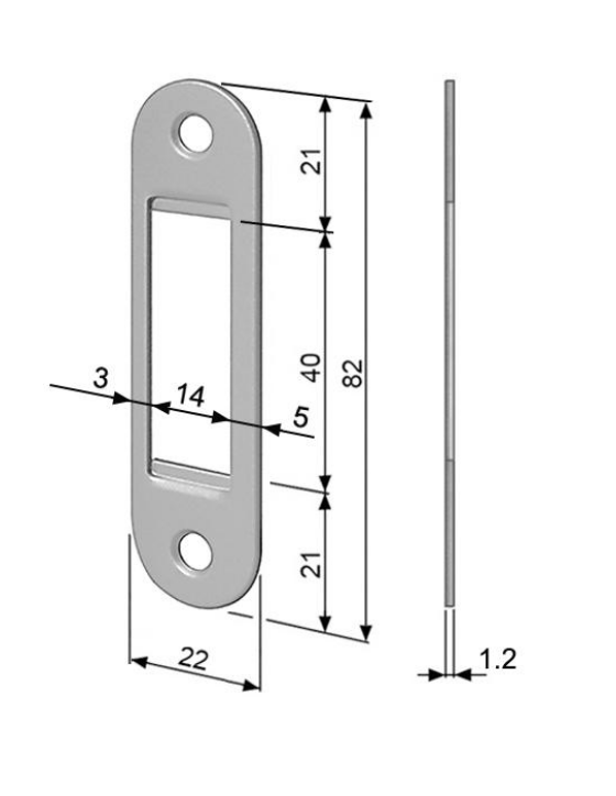 Соответствующая часть EASY-FIX для замков AGB Polaris с магнитным вкладышем XT Бронза (B01402.96.22+B02402.94.93) - фото 4 Соответствующая часть EASY-FIX для замков AGB Polaris с магнитным вкладышем XT Бронза (B01402.96.22+B02402.94.93) - фото 4