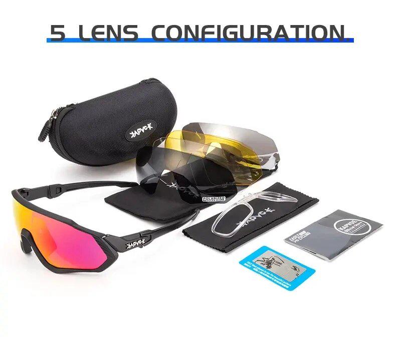 Окуляри сонцезахисні KapVoe KE9408 Polarized UV400 Чорний (14590) - фото 14