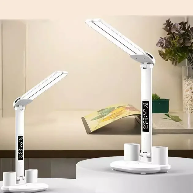 Лампа світлодіодна настільна на акумуляторі Doublehead з календарем - фото 10 Лампа світлодіодна настільна на акумуляторі Doublehead з календарем - фото 10