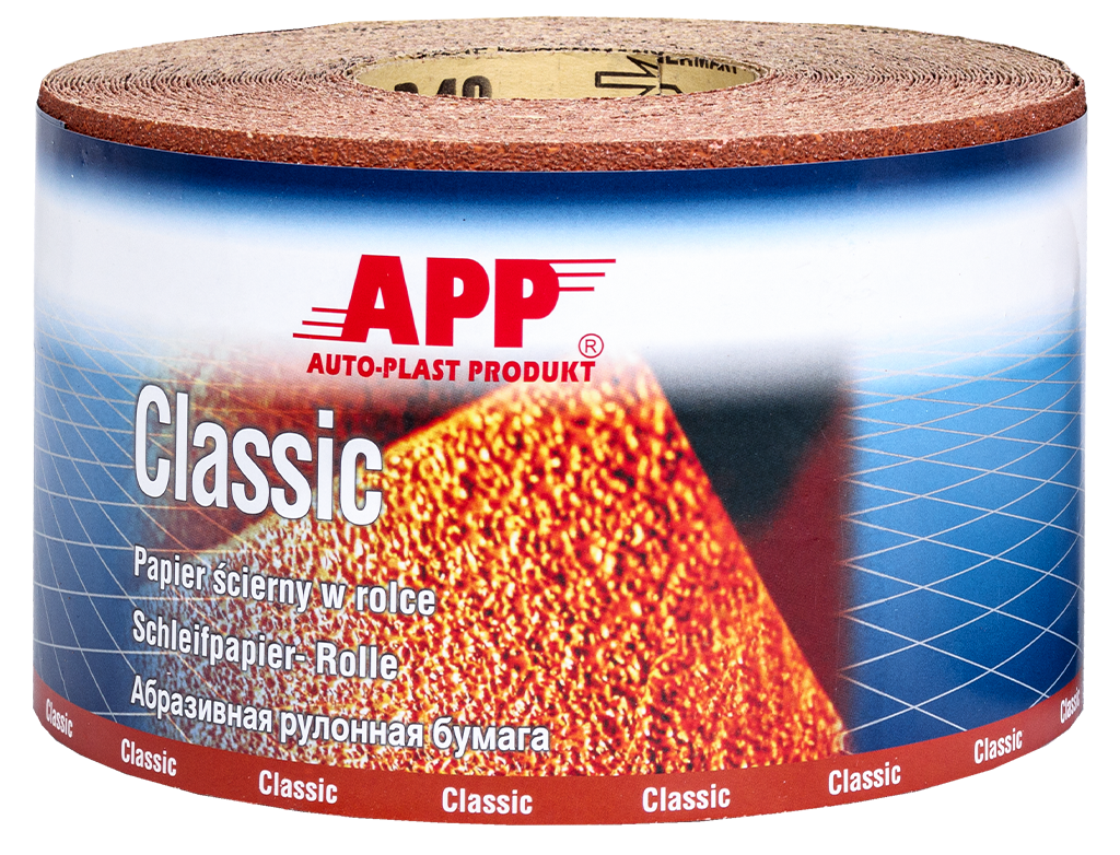 Наждачний папір в рулоні APP Classic R115 P60