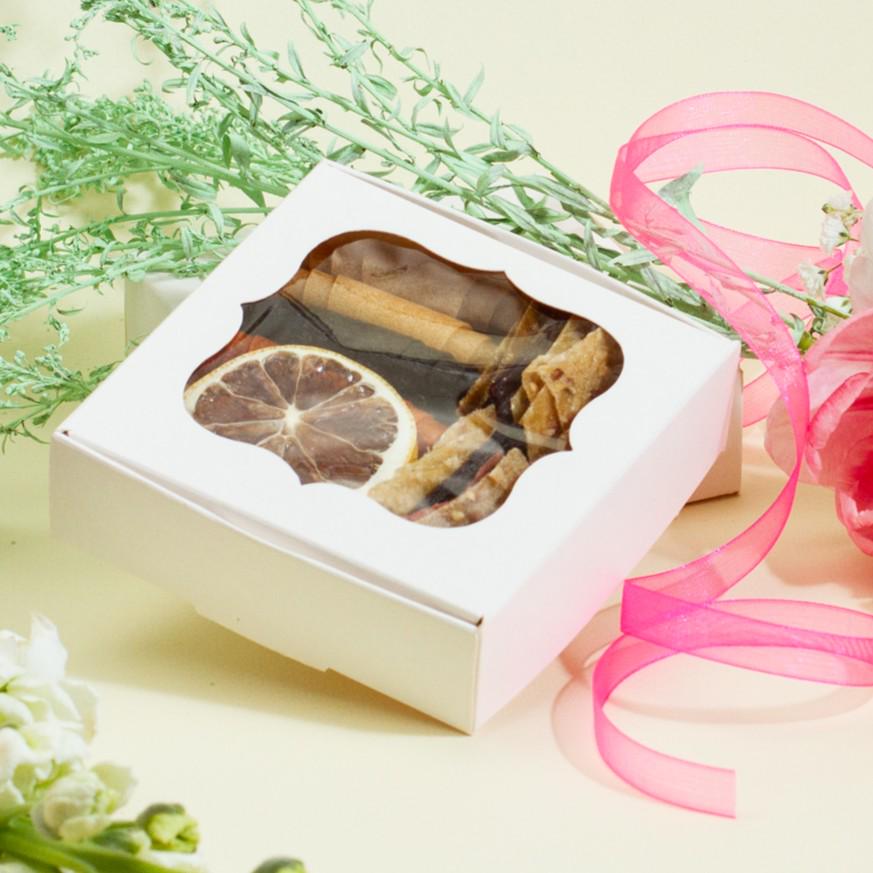 Набір пастили подарунковий Каприз 90 г Білий (FS-05018/4)