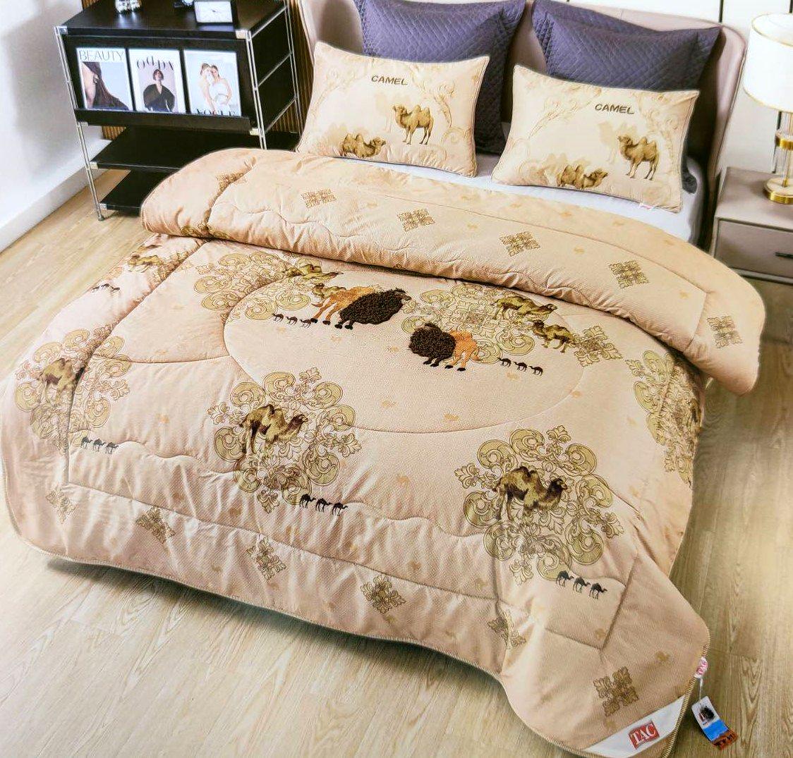 Одеяло зимнее евро из верблюжьей шерсти (101)