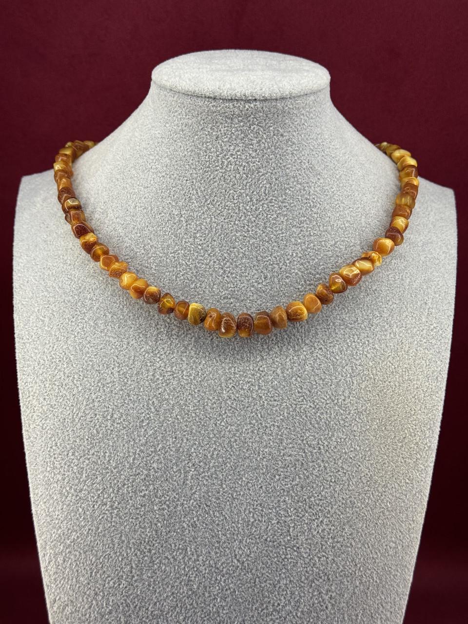 Бусы из янтаря лечебные 45 см (н-823)