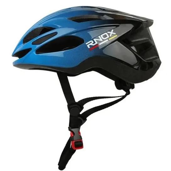 Шлем велосипедный RNOX M/L 58-61 см Черно-синий
