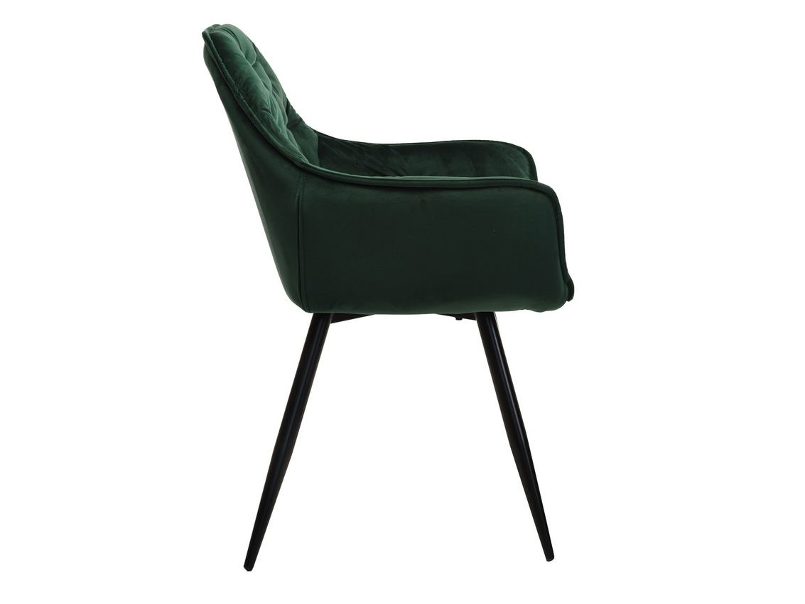 Стул обеденный Vetro Изумруд велюр/Черный (M-65) - фото 2