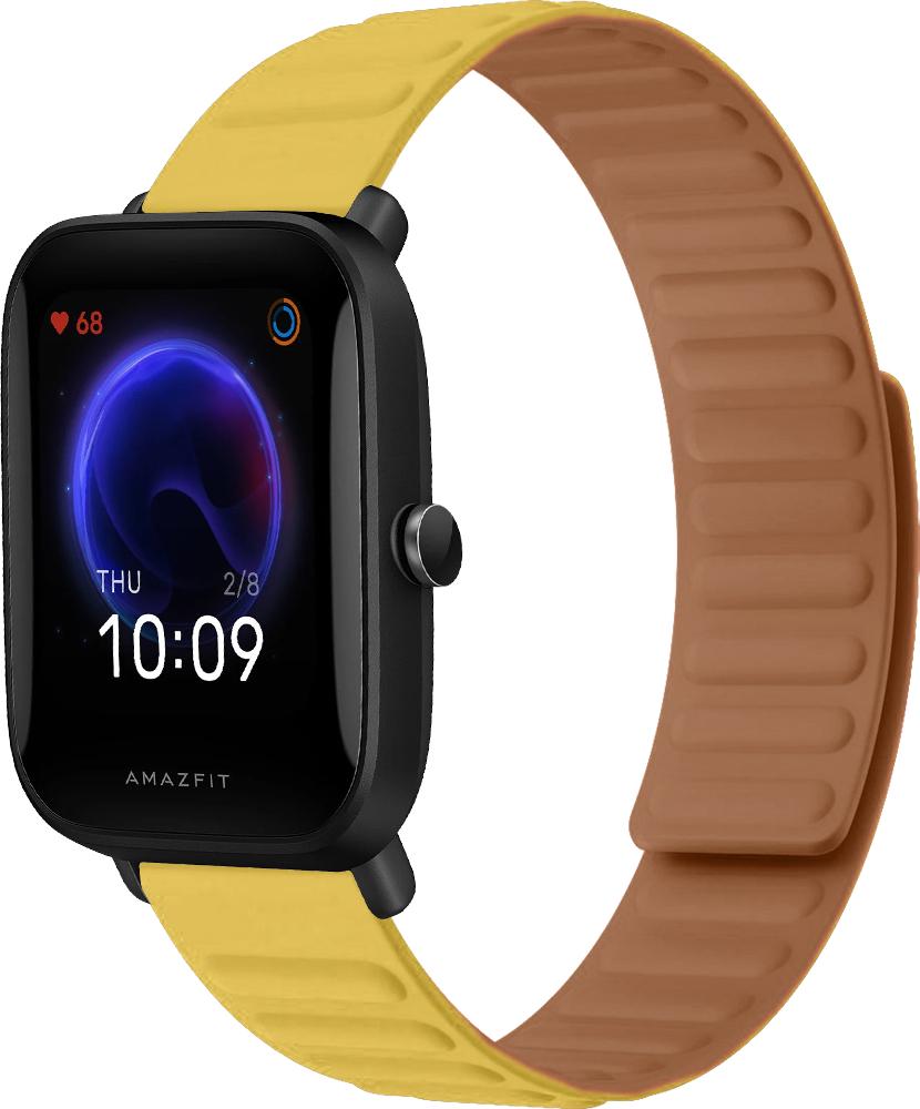 Ремінець Magneter для Amazfit Bip U Yellow (26622-0A)