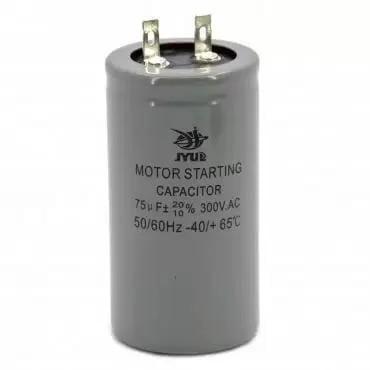 Конденсатор пусковой JYUL 75 mkf 300VAC 50 Hz (29176744) Конденсатор пусковой JYUL 75 mkf 300VAC 50 Hz (29176744)