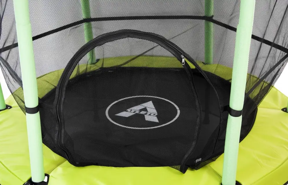 Батут Atleto 140 см с сеткой Зеленый (21000402) - фото 3 Батут Atleto 140 см с сеткой Зеленый (21000402) - фото 3