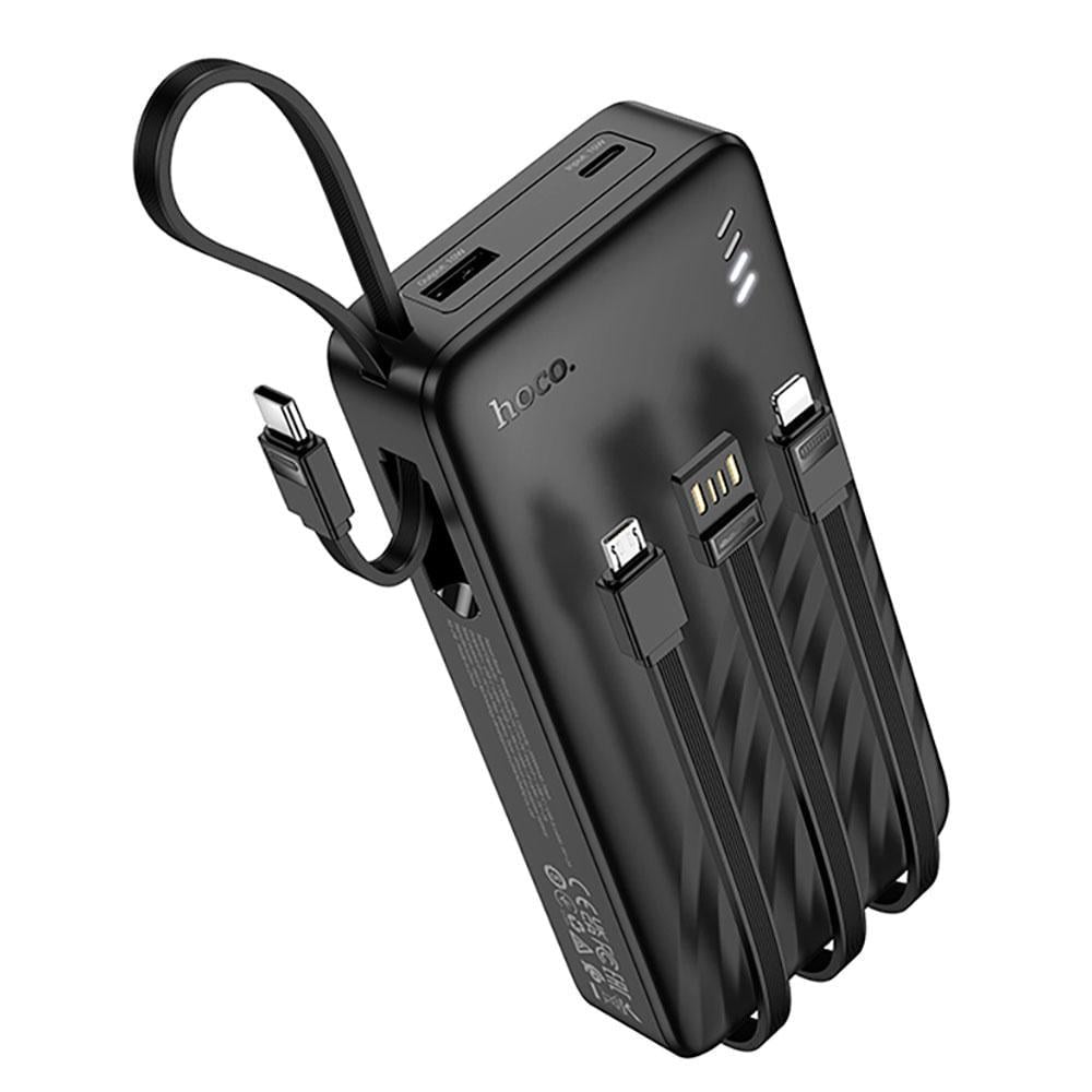 Аккумулятор наружный Hoco J146A Night tide power bank with 4 cables 20000mAh (34645646)