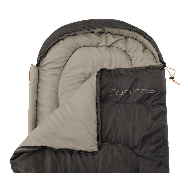 Спальный мешок Easy Camp Cosmos 12/8°C 190 см Left Zip Black (240148) - фото 4