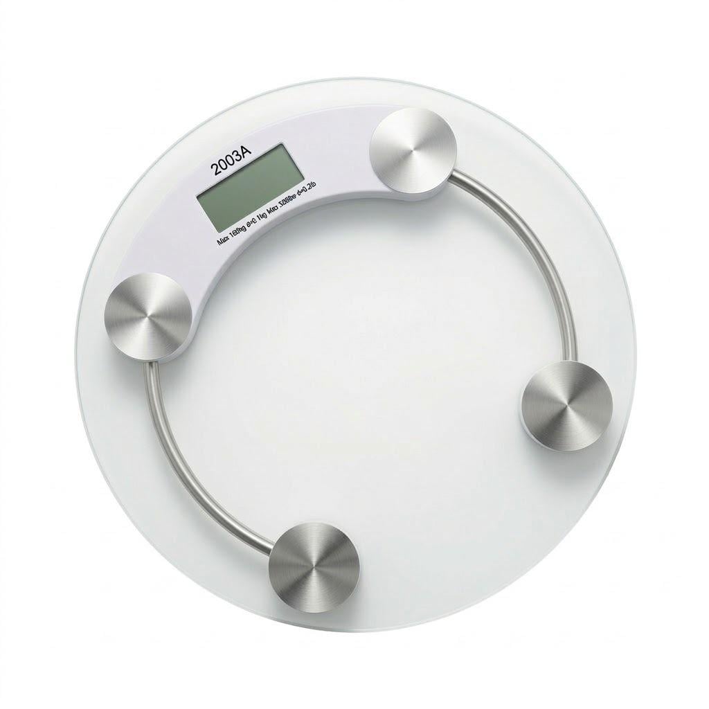 Весы электронные Health Mini Scale 2003A стеклянные до 180 кг (M1072)