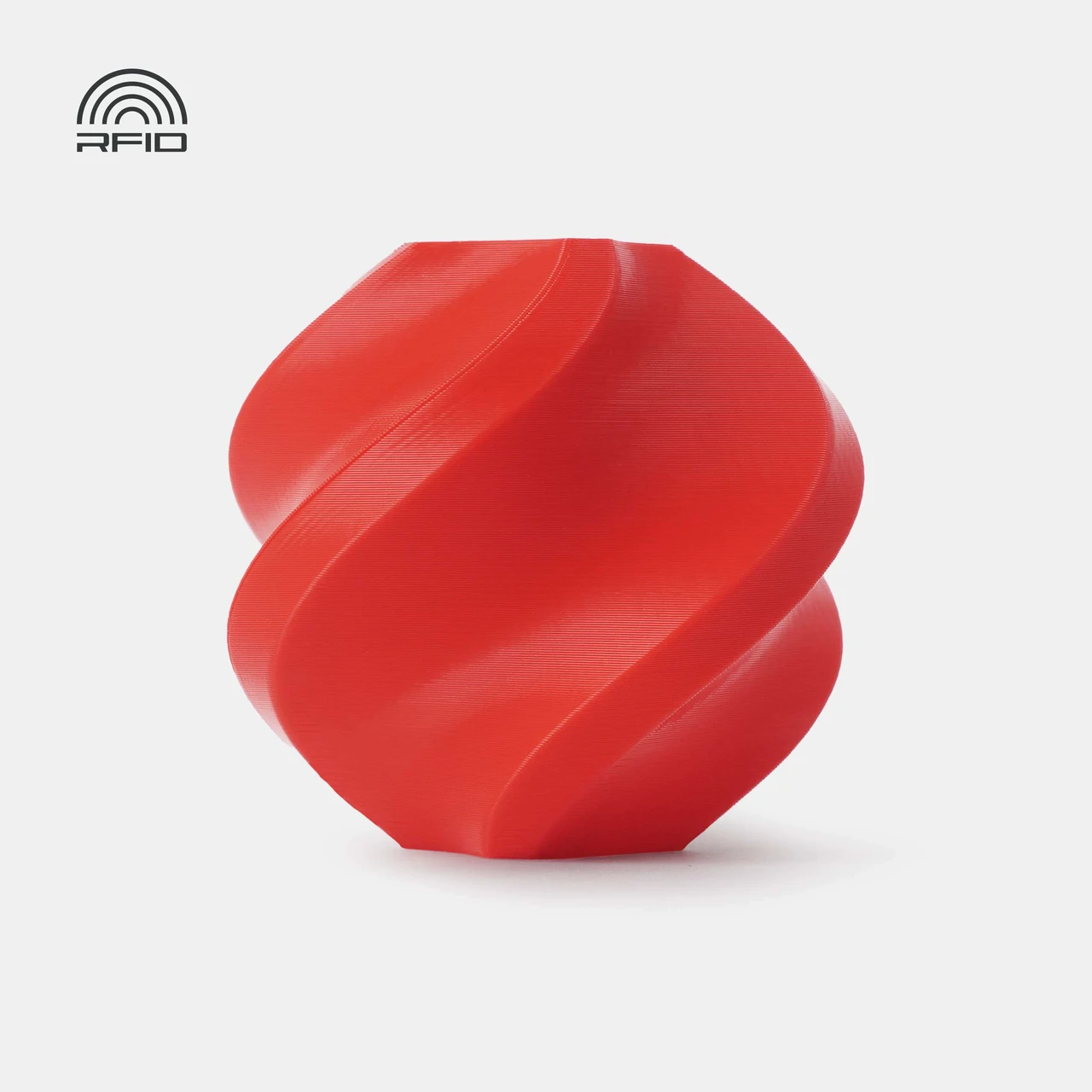 Пластик Bambu Lab PLA Basic с RFID меткой и катушкой Red (10200)