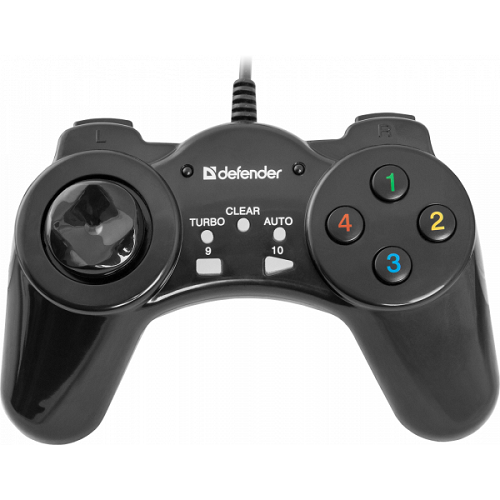Геймпад Defender Vortex USB 13кн 64249 Black (567465)