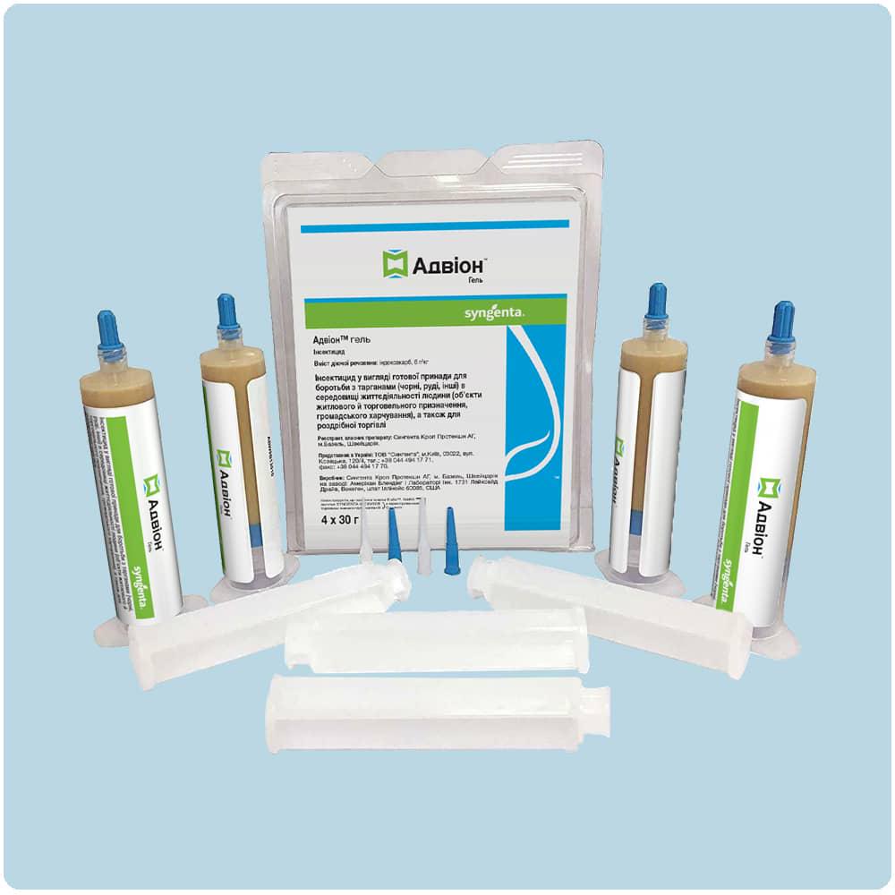 Гель від тарганів Syngenta Advion Cockroach gel 30 мл (001) - фото 2 Гель від тарганів Syngenta Advion Cockroach gel 30 мл (001) - фото 2