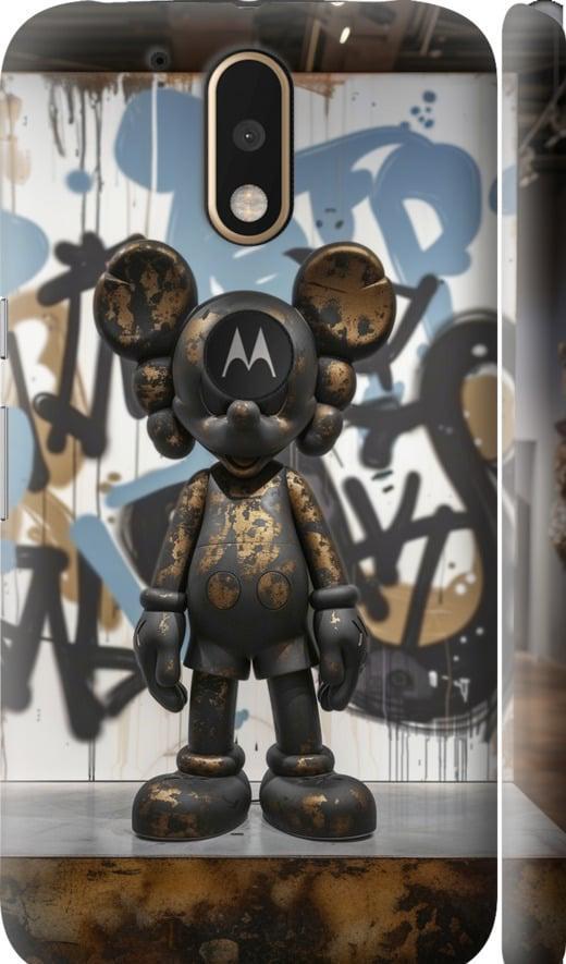 Чехол на Motorola MOTO G4 Bronze kaws v2 (6098m-511-42517)