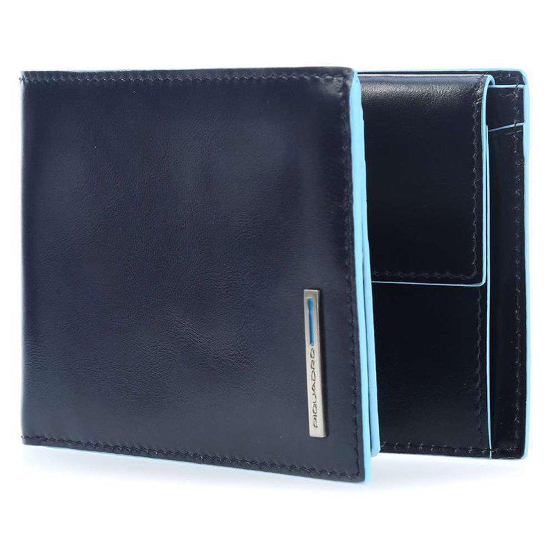 Портмоне Piquadro BL Square N. Blue с отделением для документов и RFID защитой (PU1392B2R_BLU2)