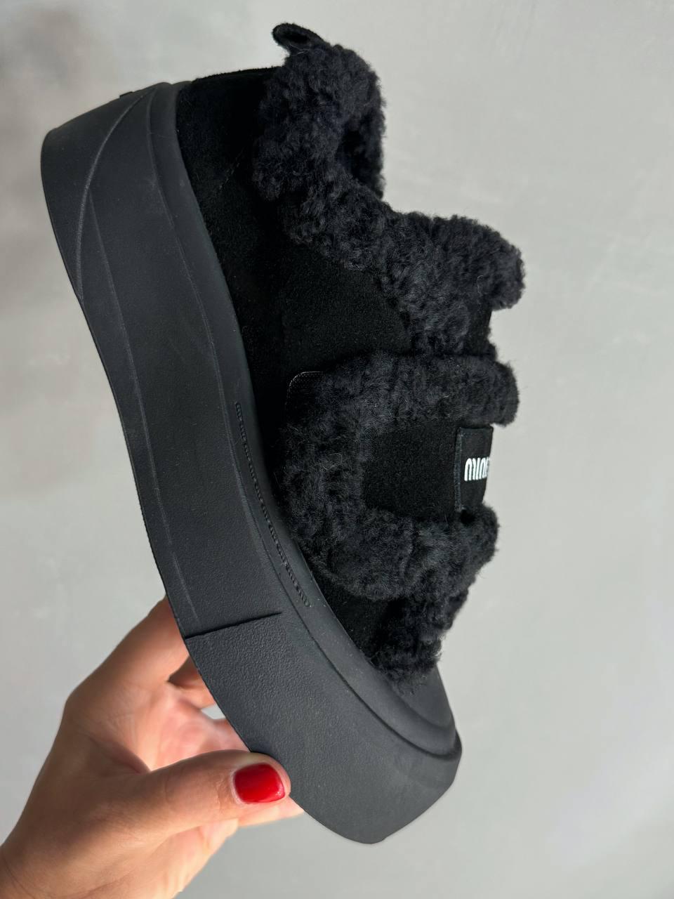 Кеди жіночі Hengji 15-1 з хутром та опушкою на липучці р. 36 Чорний (5309) - фото 6 Кеди жіночі Hengji 15-1 з хутром та опушкою на липучці р. 36 Чорний (5309) - фото 6
