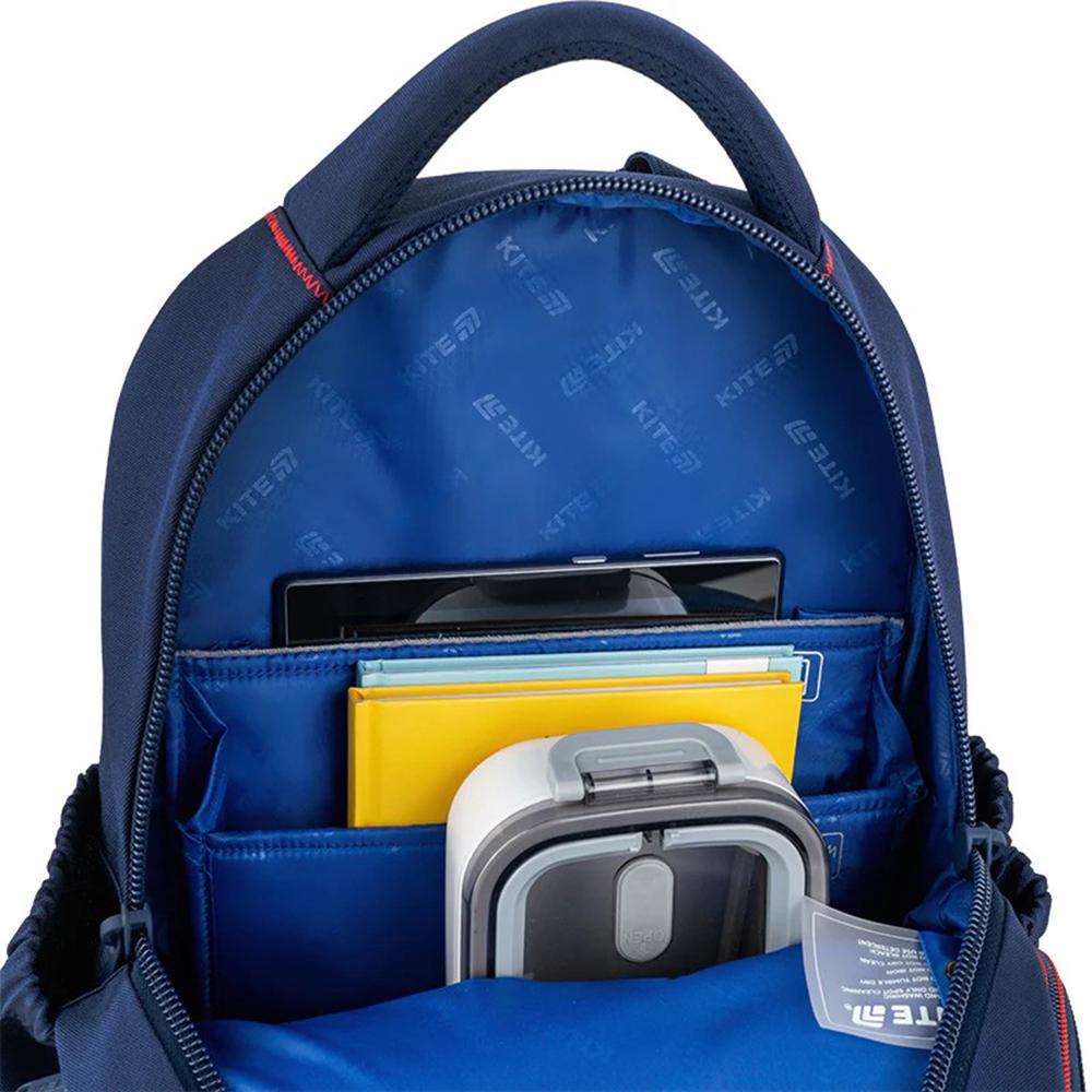 Шкільний набір KITE FC Barcelona рюкзак/пенал/сумка для взуття (SET_BC25-700M) - фото 12