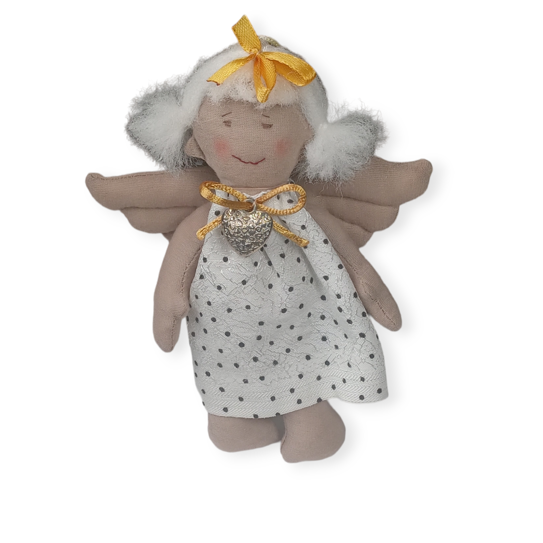 Игрушка подвесная Девочка ангел ручная работа (423)