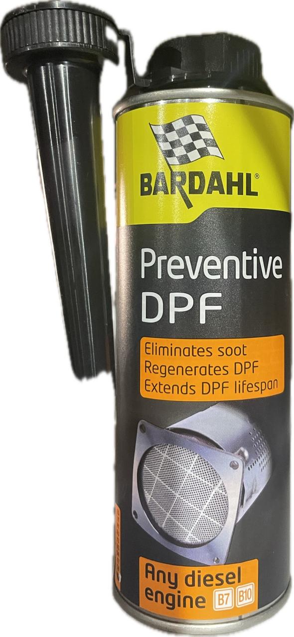 Добавка в дизельное топливо для очистки фильтра сажевого Bardahl PREVENTIVE DPF 300 мл (3612) Добавка в дизельное топливо для очистки фильтра сажевого Bardahl PREVENTIVE DPF 300 мл (3612)