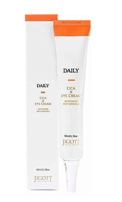 Крем для повік Jigott Daily Real Cica Eye Cream із центелою 50 мл (2072052021)