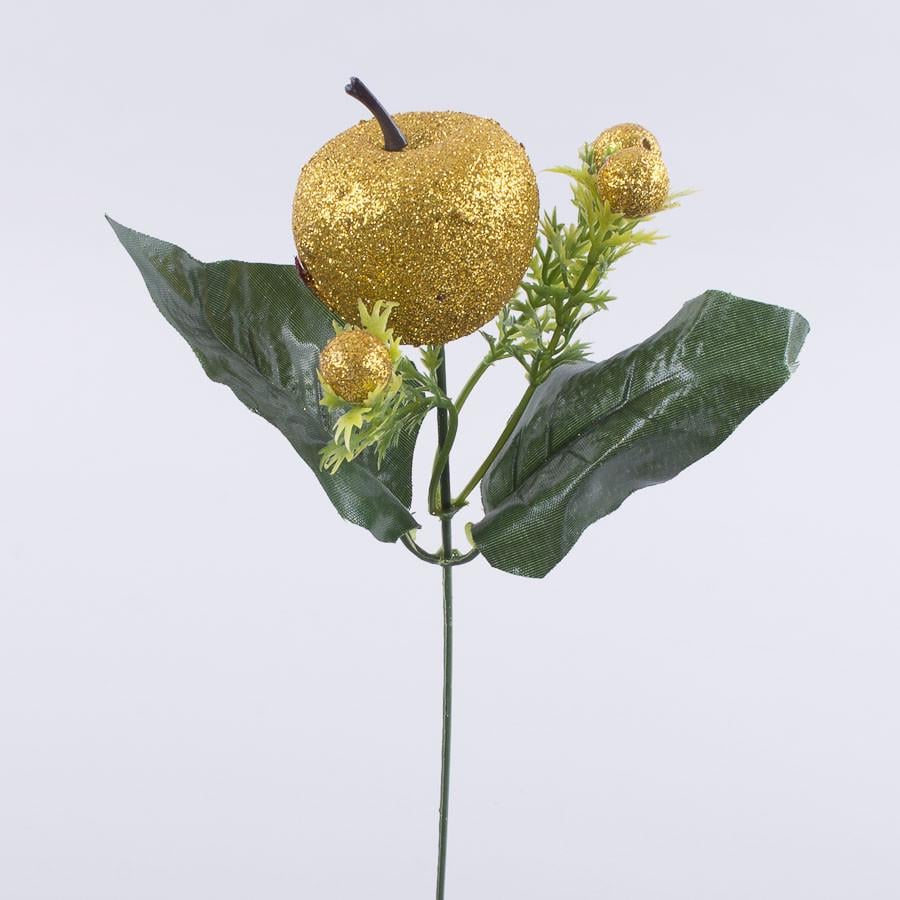 Ветка с яблоком Золотой (2212-1)