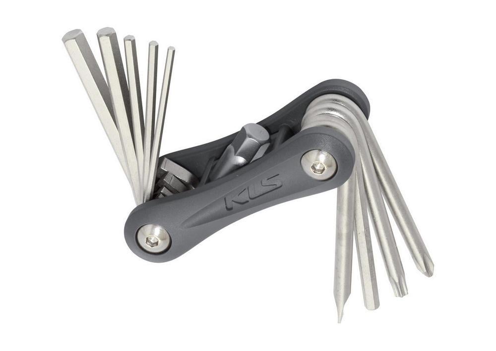 Мультитул KLS Stinger 10 функцій Сірий (1085-8585019339058)