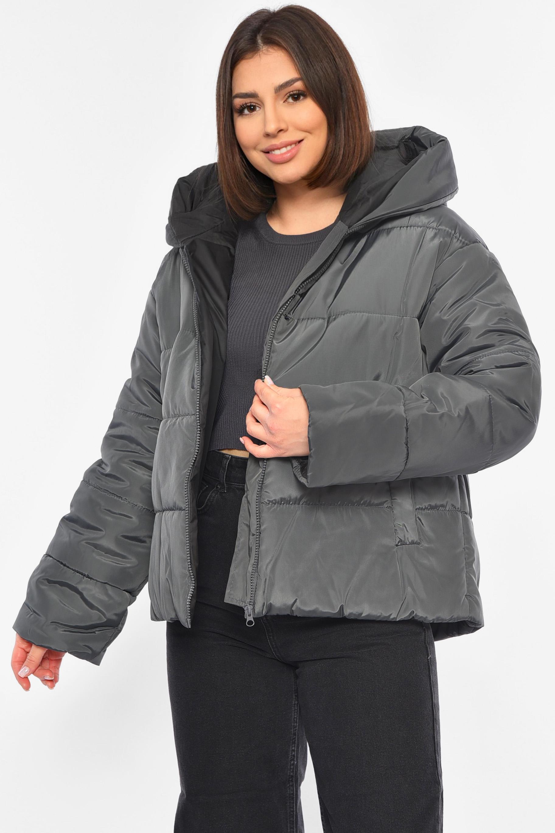 Куртка женская S Серый (190593)