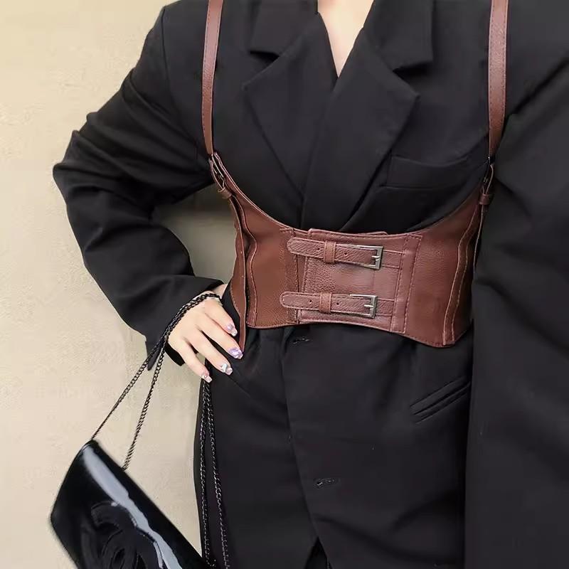 Ремень-обвязка корсетная Коричневый (33544198)