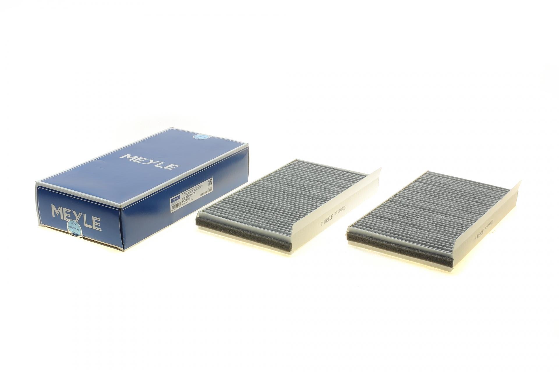 Фільтр салону Meyle для BMW 5 E60 3,0D 01 - вугільний 2 шт. 312 320 0007/S)