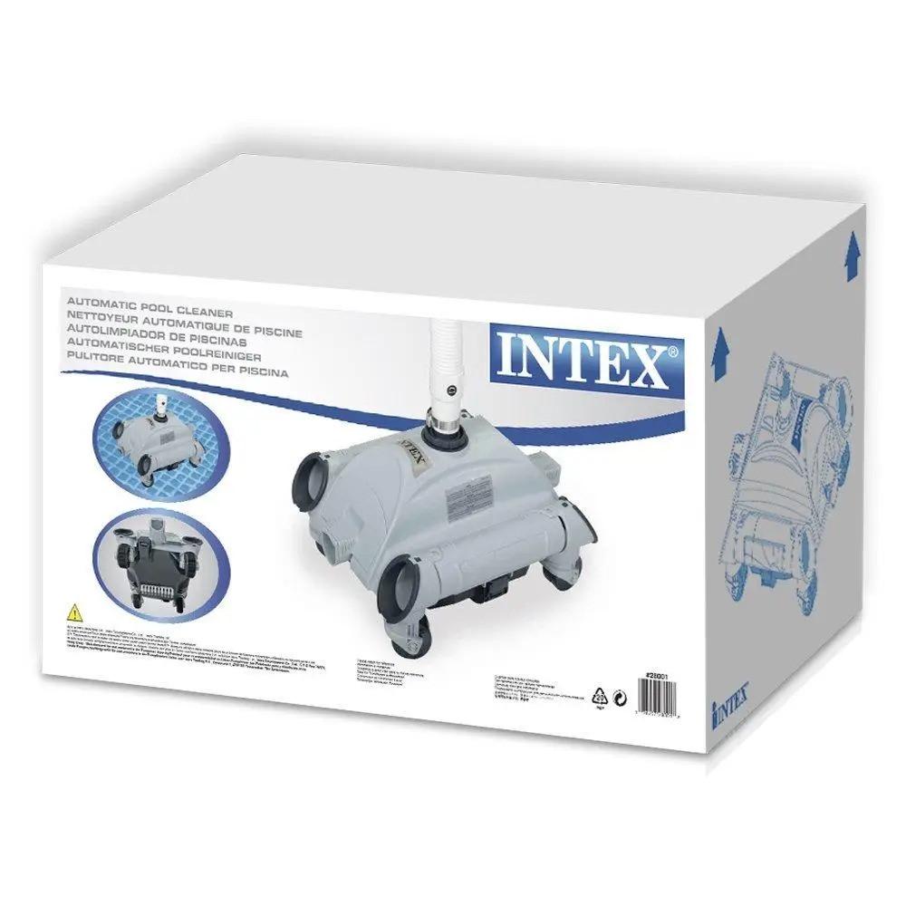 Вакуумний пилосос для басейну Intex автоматичний Сірий (28001) - фото 4 Вакуумний пилосос для басейну Intex автоматичний Сірий (28001) - фото 4