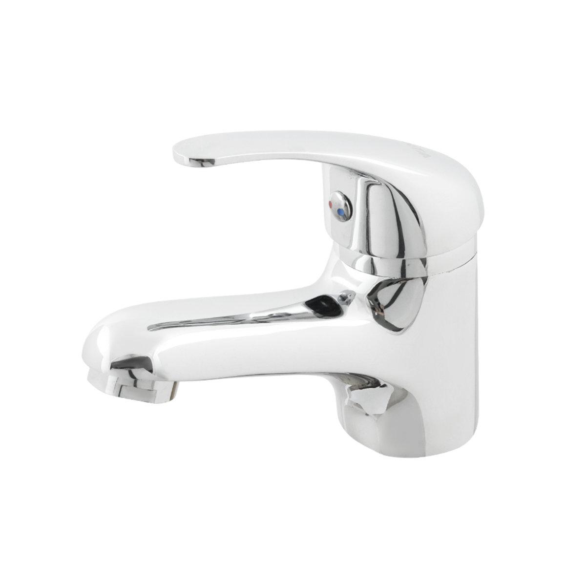 Смеситель для умывальника Venta VX106GNC однорычажный в ванну латунь врезной Хром