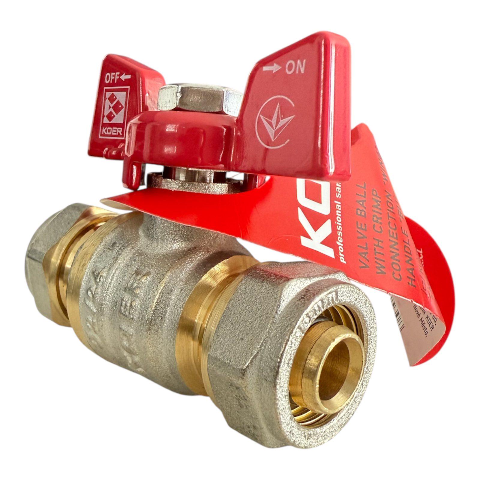 Кран шаровой KOER Винг 20х20 (00-00004874)