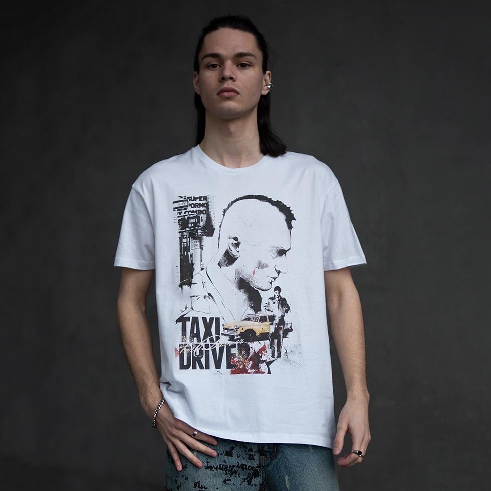 Футболка унисекс Taxi Driver 4XL Белый (0000008748) Футболка унисекс Taxi Driver 4XL Белый (0000008748)