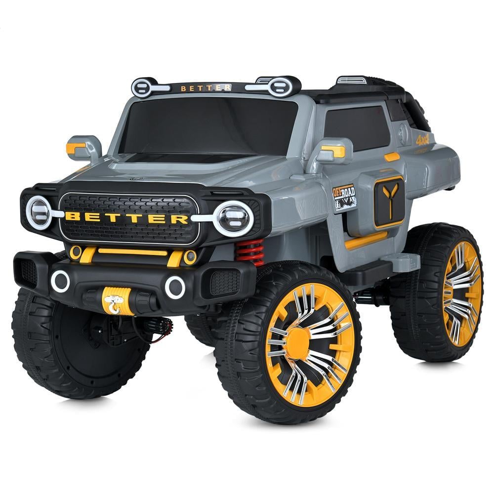 Детский электромобиль Bambi джип M 5821EBLR 24V Серый