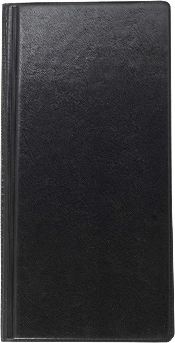 Визитница Buromax для 96 визиток 120х245 мм винил Черный (BM.3521-01)