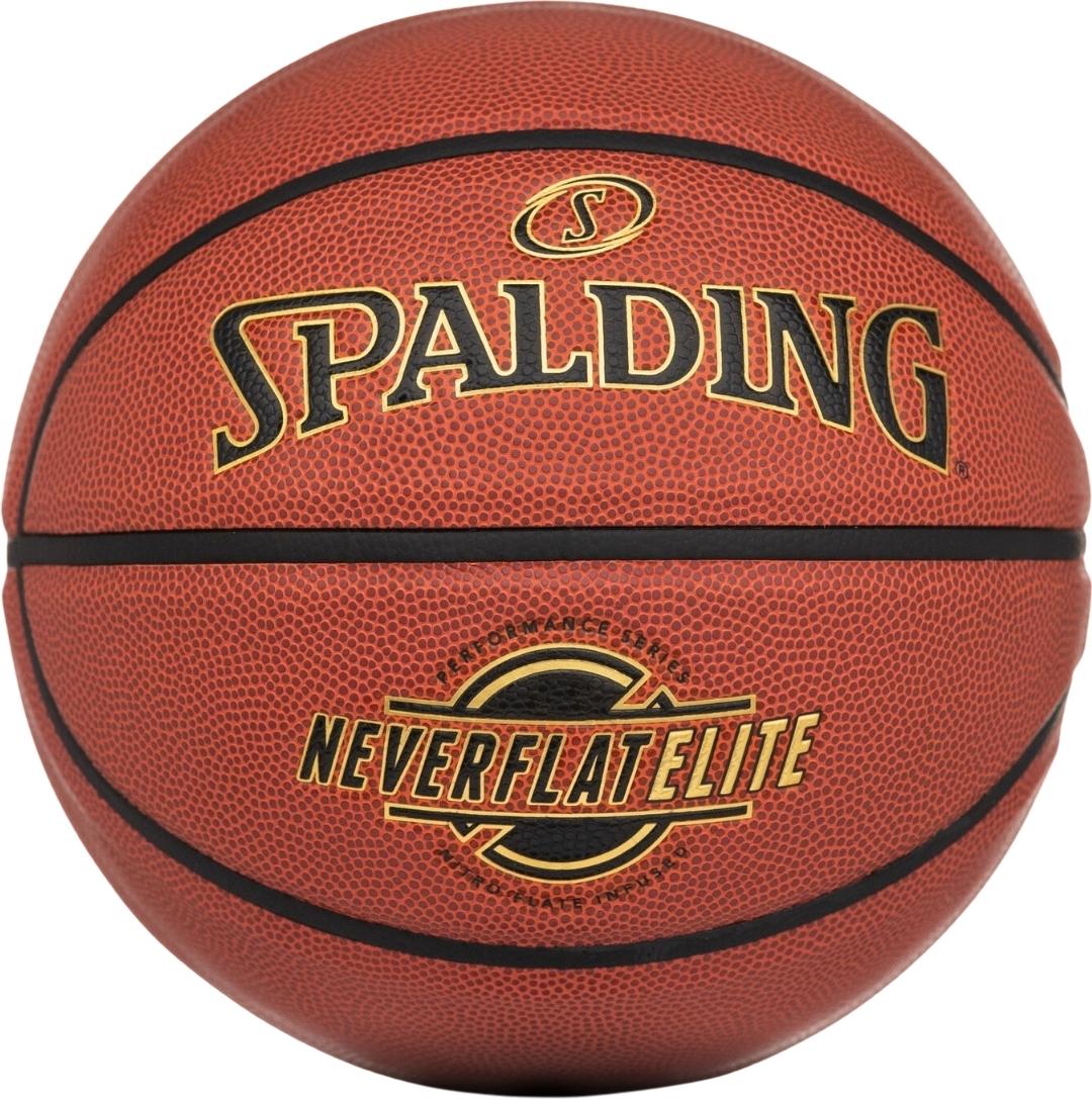Баскетбольный мяч Spalding NEVERFLAT ELITE р. 7 Оранжевый (76573ZP)