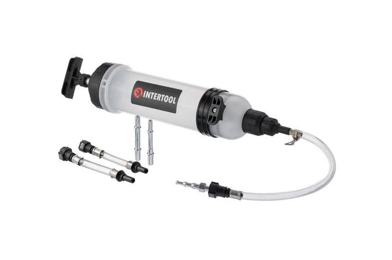 Шприц для технічних рідин Intertool 1500 мл із насадками (2298606375)