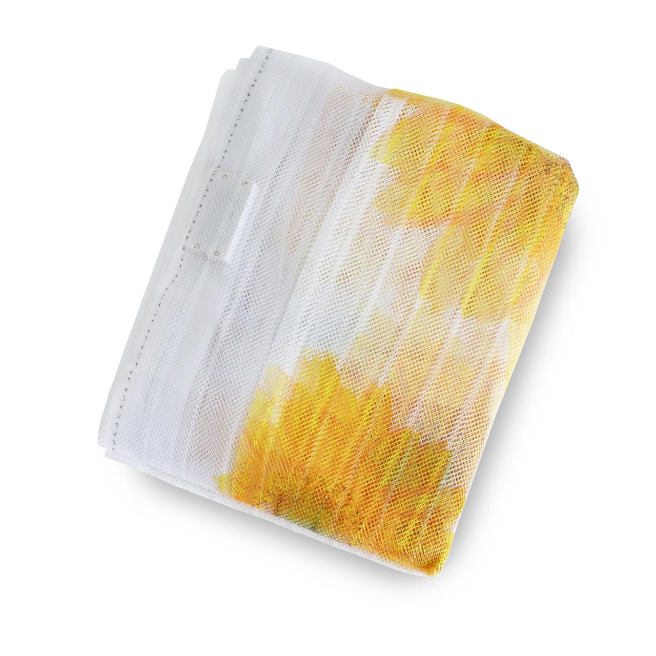 Москитная сетка Magic Mash Подсолнухи на магнитах для двери210x100 см Белый (1010178-White)