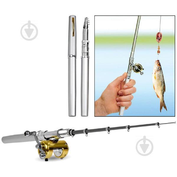 Складная походная мини-удочка Fishing Rod In Pen Case (258476) Складная походная мини-удочка Fishing Rod In Pen Case (258476)