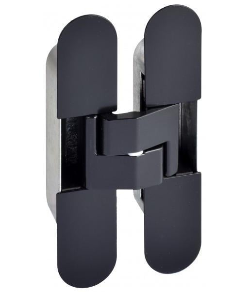 Петля скрытая AGB Eclipse 3,2 черная с накладками (E30200.06.93+E30200.16.93)